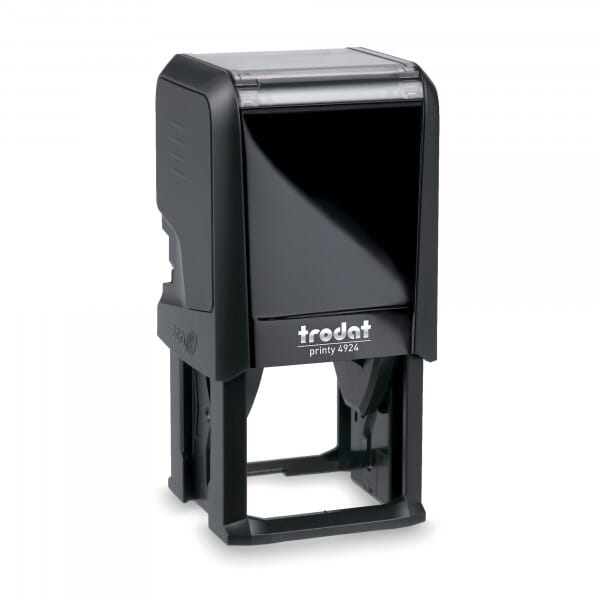 Trodat 4924 – individueller Stempel 40 × 40 mm – Gehäusefarbe ECO-Schwarz