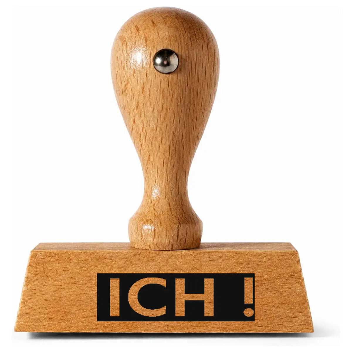 Ich! - Holzstempel 30x10mm