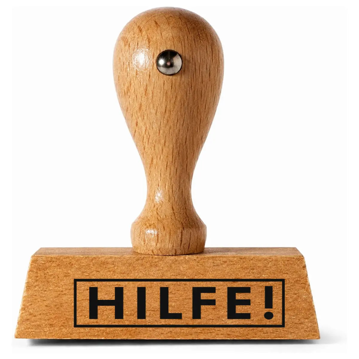 Hilfe! - Holzstempel 40x10mm