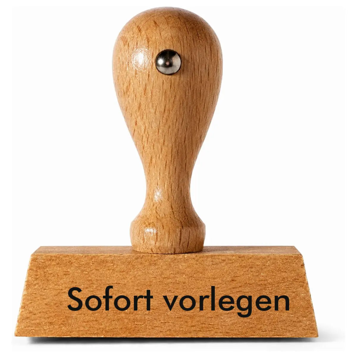 Sofort vorlegen - Holzstempel 50x10mm