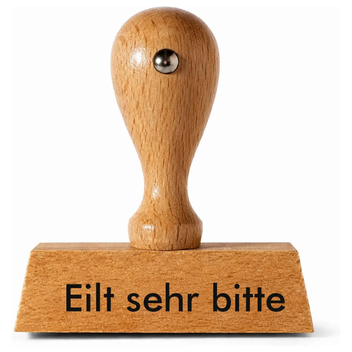 Eilt sehr bitte - Holzstempel 50x10mm