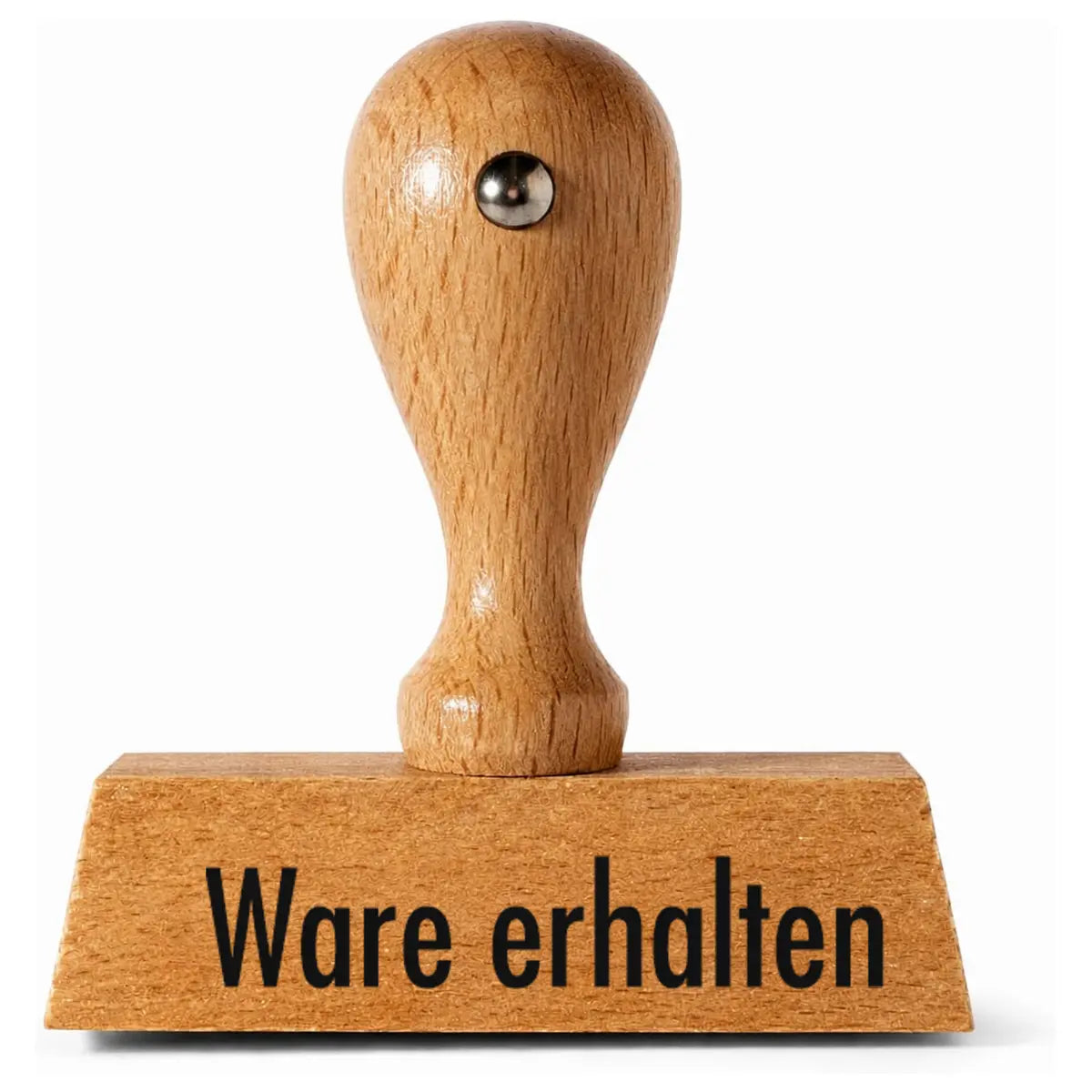 Ware erhalten - Holzstempel 40x10mm