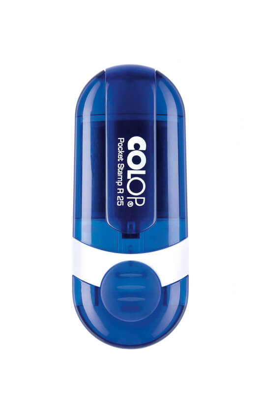 Pocket Stamp R 25 indigo