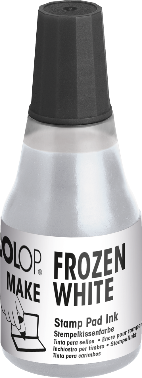 Make Nachfülltinte - frozen white - 25ml