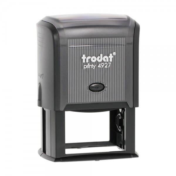 Trodat 4927 – individueller Stempel 60 × 40 mm – Gehäusefarbe ECO-Schwarz