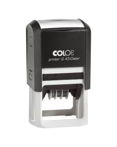 COLOP Printer Q 43-Dater – individueller Datumstempel 43 × 43 mm – Produktbild