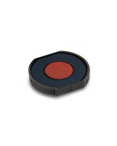 COLOP Ersatzkissen E/R 30/2 blau-rot – Einzelpackung, Kissenfarbe Blau-Rot
