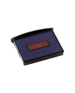 COLOP Ersatzkissen E/2300/2 blau-rot – Einzelpackung, Kissenfarbe Blau-Rot