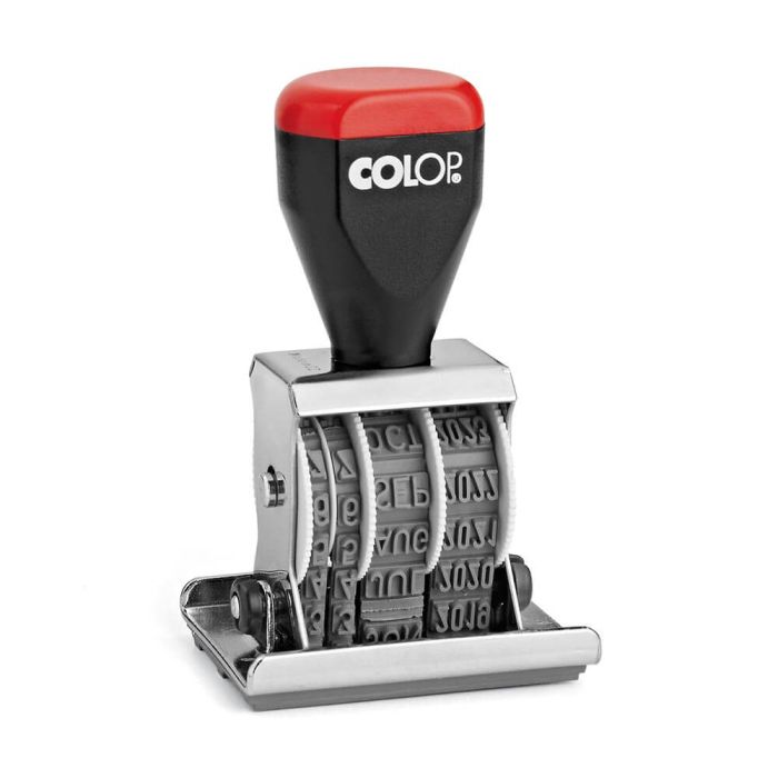 COLOP 04060/L – Datumstempel mit Lagertext, Lagertext Gebucht