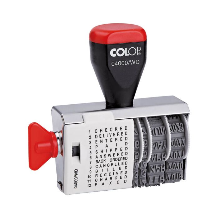 COLOP 04000/WD – Datum- und Wortbandstempel