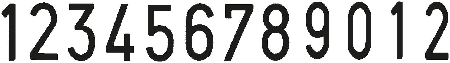 COLOP 18012 – Ziffernbandstempel
