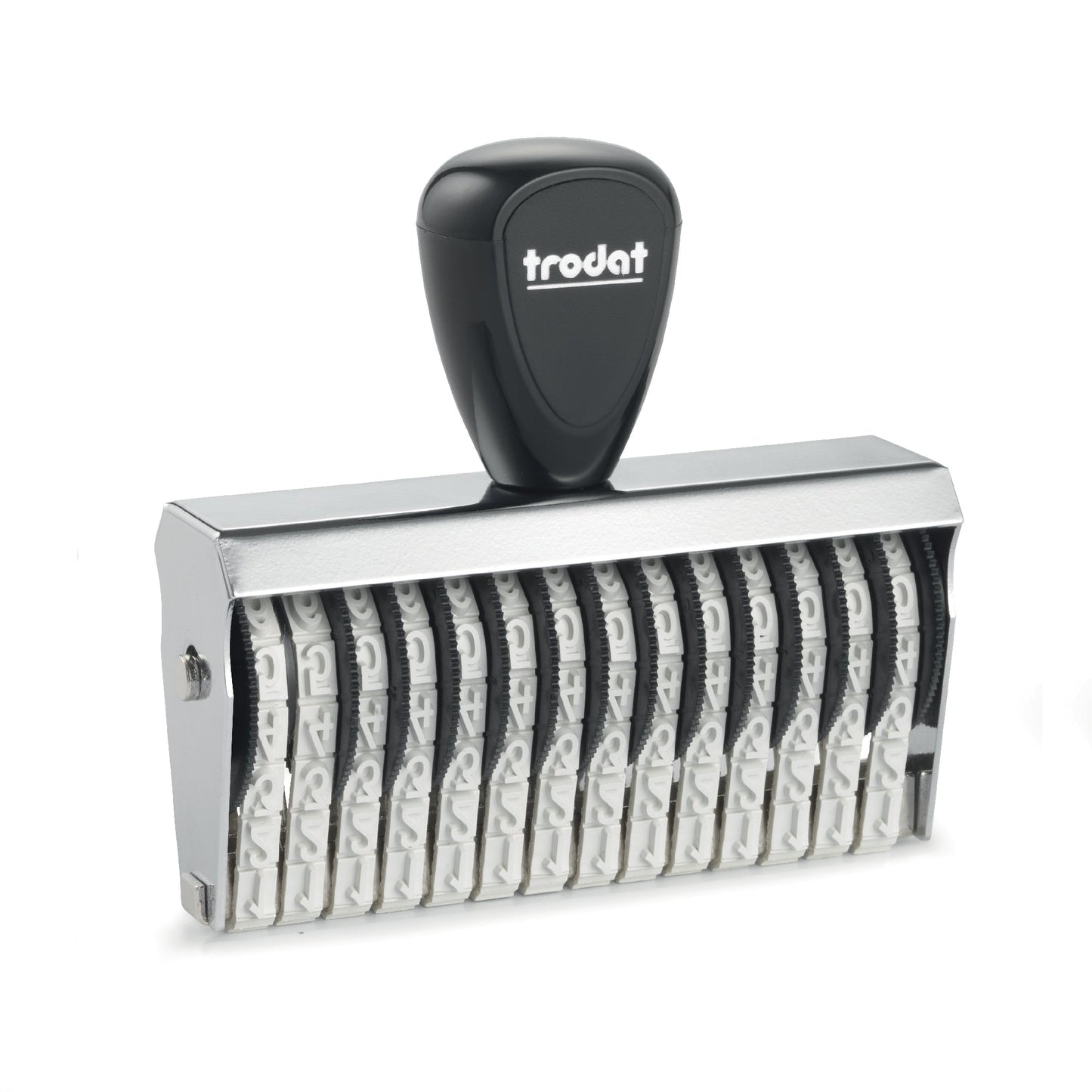 Trodat Classic 15514 – Tampon à molettes alphabétiques et numériques