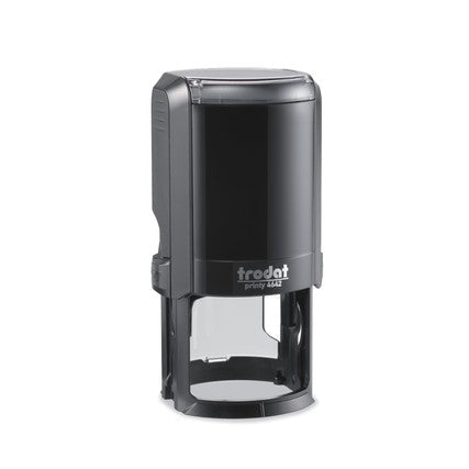 Trodat 4642 – individueller Stempel Ø 42 mm – Gehäusefarbe ECO-Schwarz