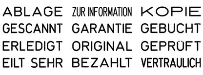 Trodat Printy 4822 – Wortband-Drehstempel