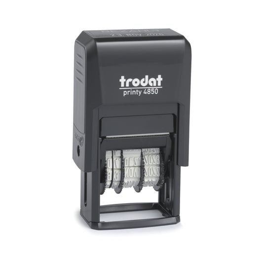 Trodat Printy 4850/L – Datumstempel mit Lagertext