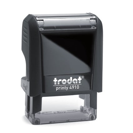 Trodat 4910 – individueller Stempel 26 × 9 mm – Gehäusefarbe ECO-Schwarz