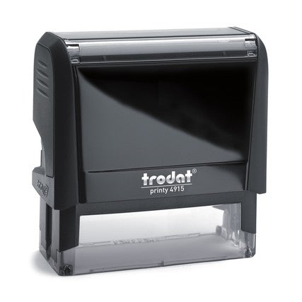 Trodat 4915 – individueller Stempel 70 × 25 mm – Gehäusefarbe ECO-Schwarz