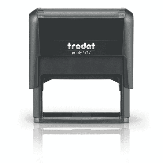 Trodat 4917 – individueller Stempel 50 × 10 mm – Gehäusefarbe ECO-Schwarz