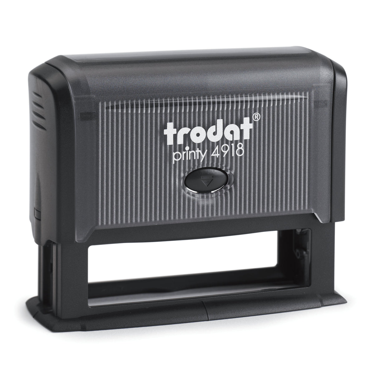 Trodat 4918 – individueller Stempel 75 × 15 mm – Gehäusefarbe ECO-Grau