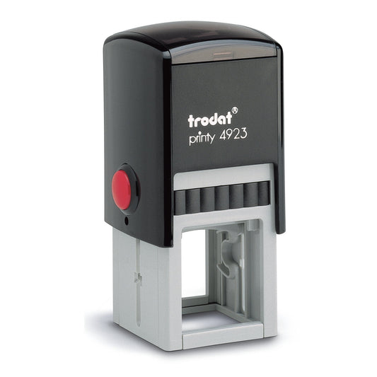 Trodat 4923 – individueller Stempel 30 × 30 mm – Gehäusefarbe ECO-Schwarz