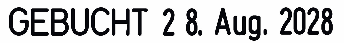 Trodat Professional 5117 – Datum- und Wortbandstempel