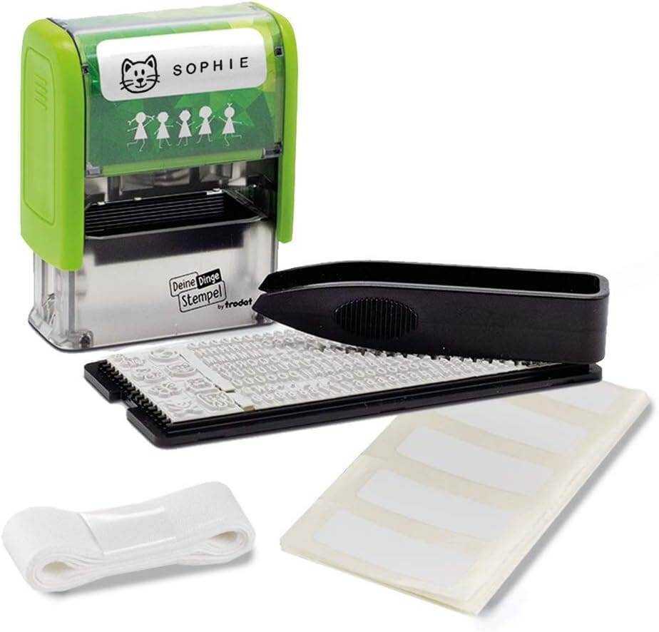 Trodat Deine Dinge Stempel Typomatic – DIY-Stempelset zum Selbersetzen