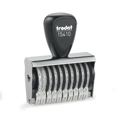 Trodat Classic 15410 – Tampon à molettes caractères numériques