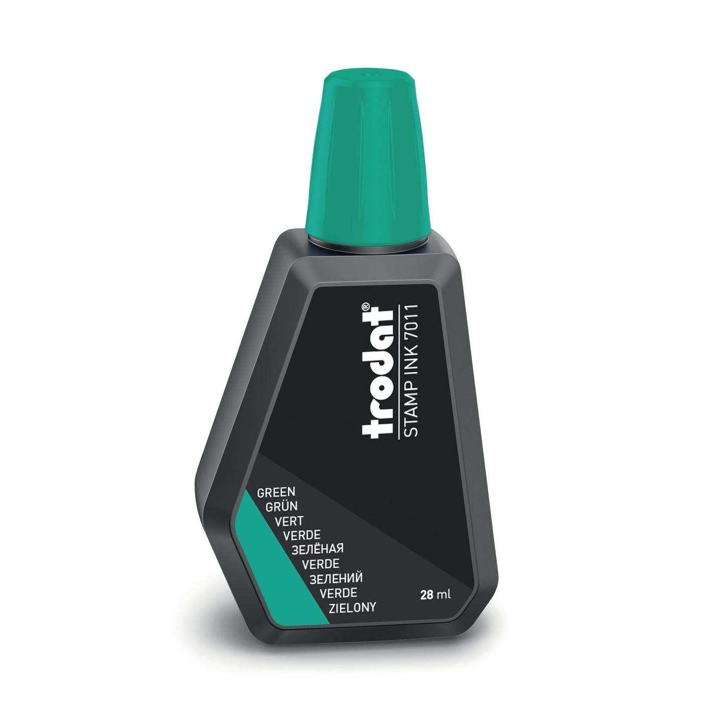 Trodat Stempelfarbe 7011 – 28 ml, Farbe Grün