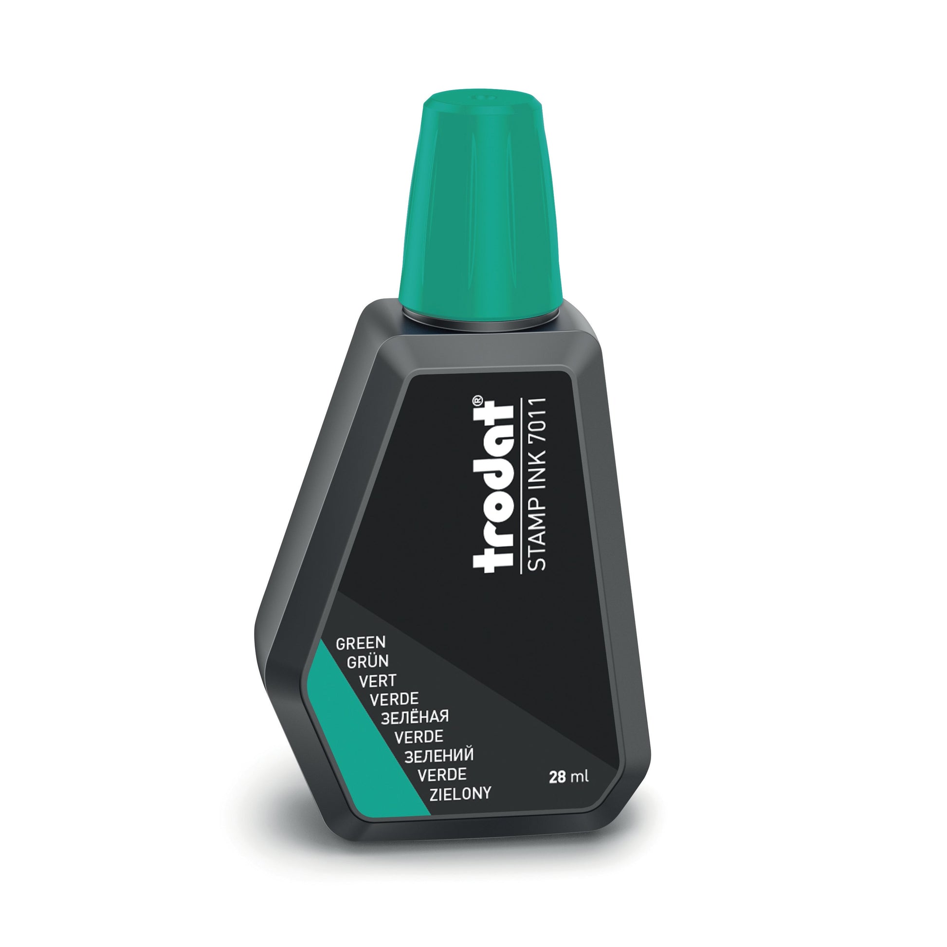 Trodat Stempelfarbe 7011 – 28 ml, Farbe Grün