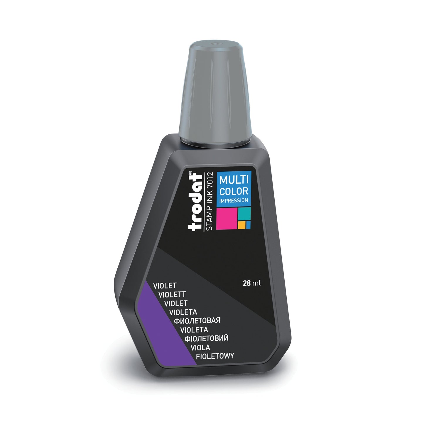 Trodat Stempelfarbe 7012 MCI – 28 ml, Farbe Violett