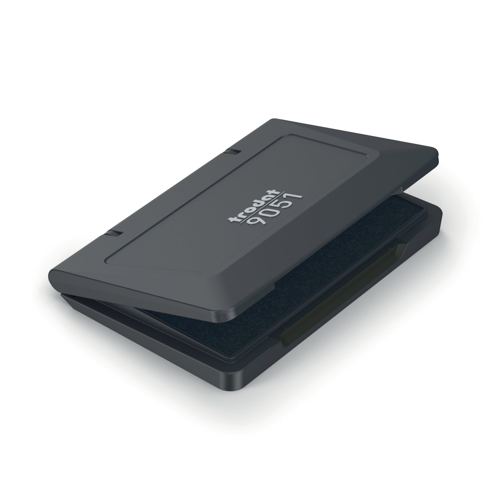 Trodat Handstempelkissen 9051 – 90 × 50 mm, Farbe Schwarz