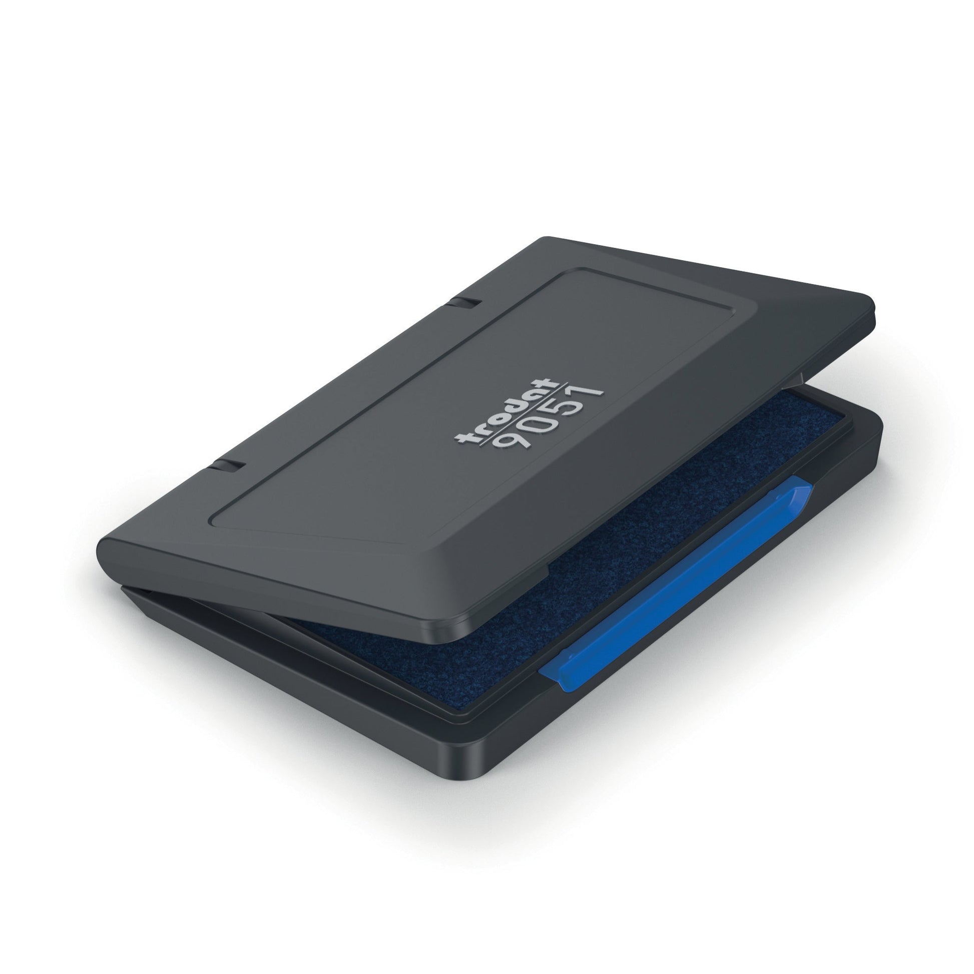 Trodat Handstempelkissen 9051 – 90 × 50 mm, Farbe Blau