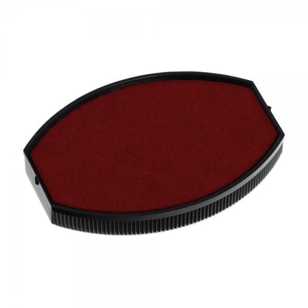 COLOP Ersatzkissen E/Oval 55 – Einzelpackung, Kissenfarbe Rot