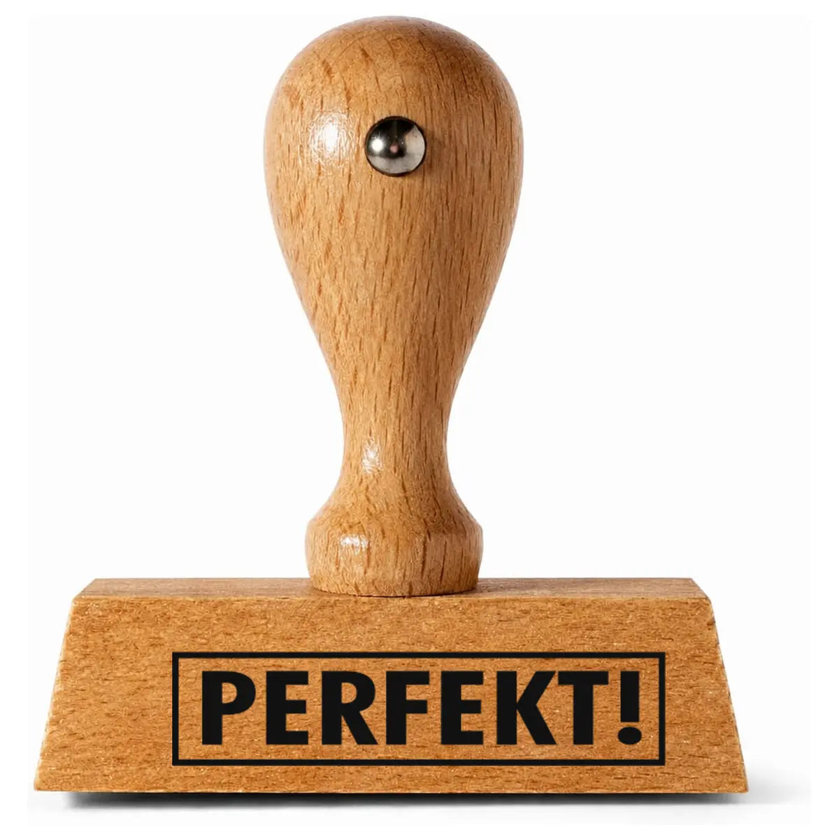 Perfekt! - Holzstempel 40x10mm