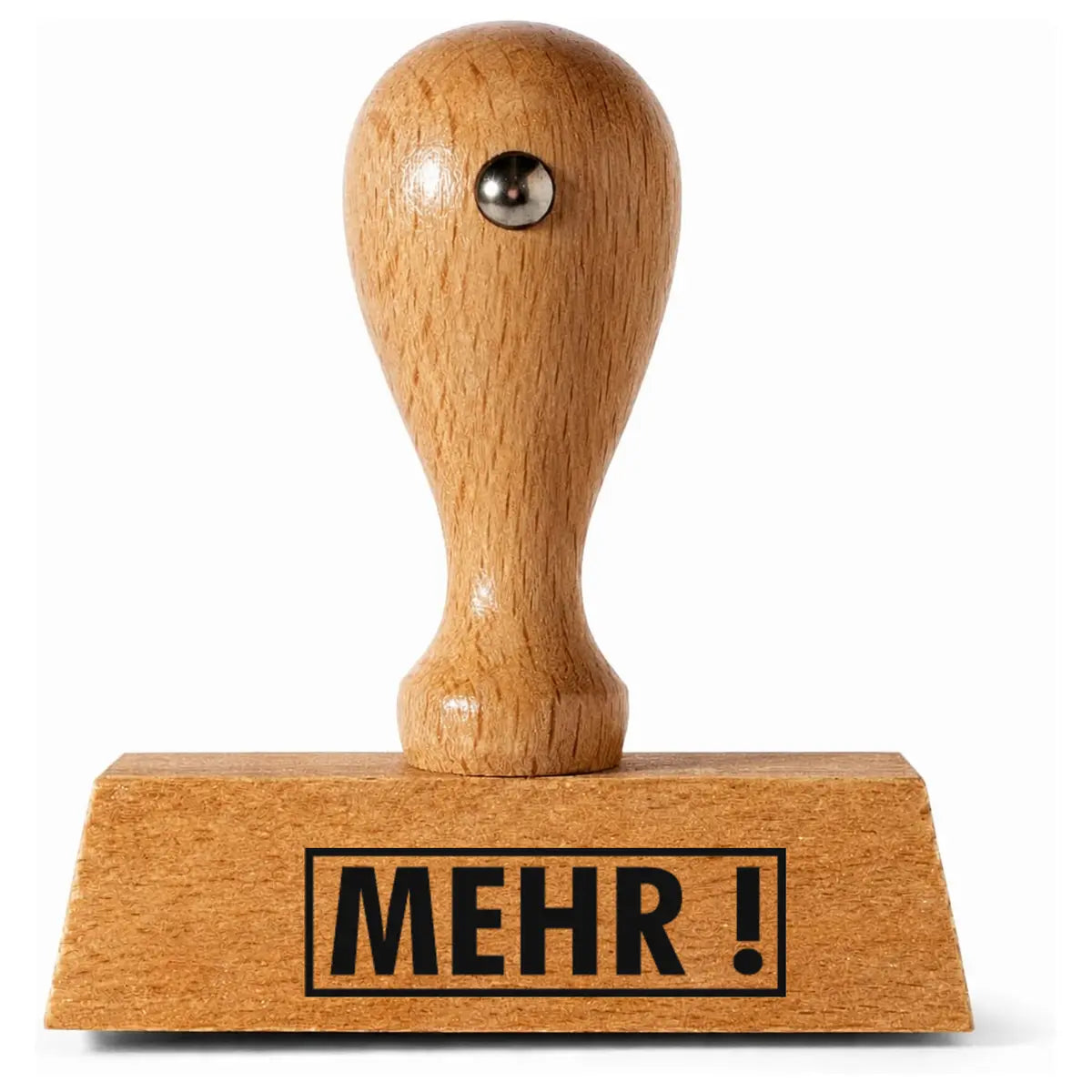 Mehr! - Holzstempel 30x10mm