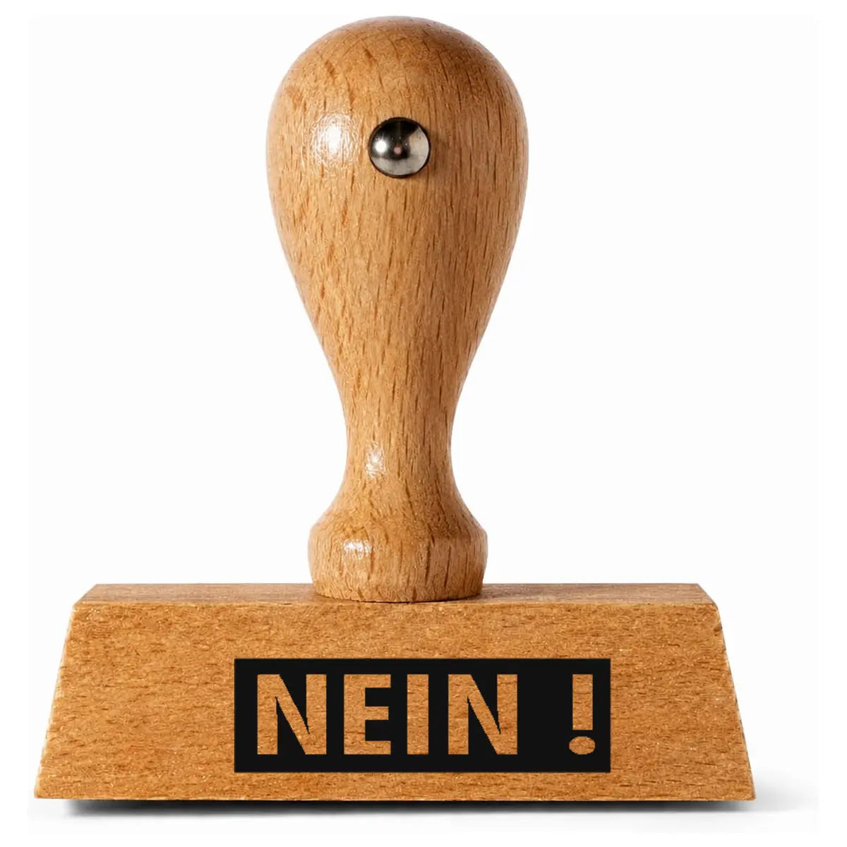Nein! - Holzstempel 30x10mm