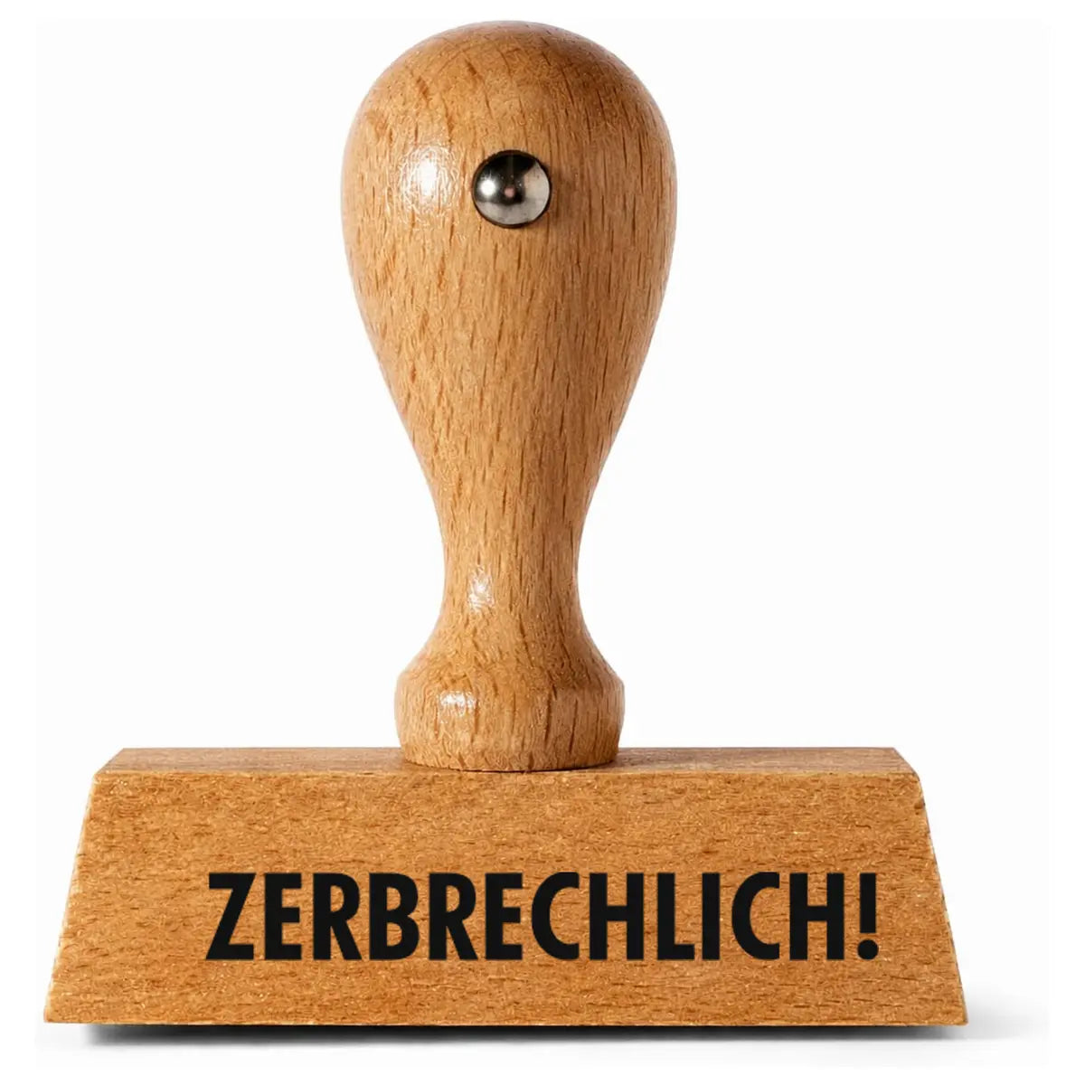 Zerbrechlich! - Holzstempel 40x10mm
