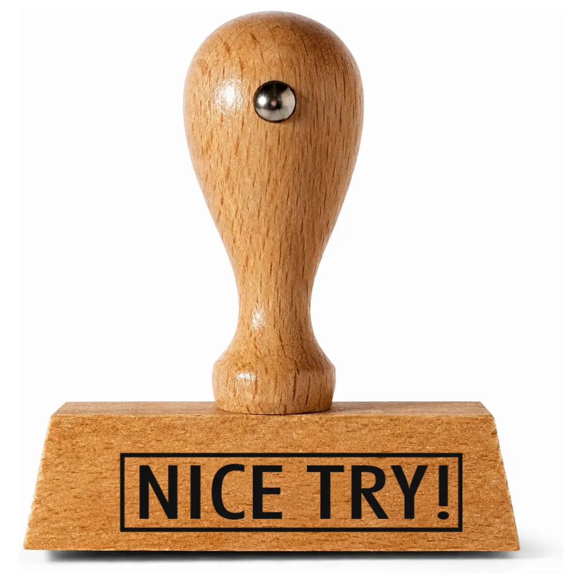 INICE TRY! - Holzstempel 40x10mm