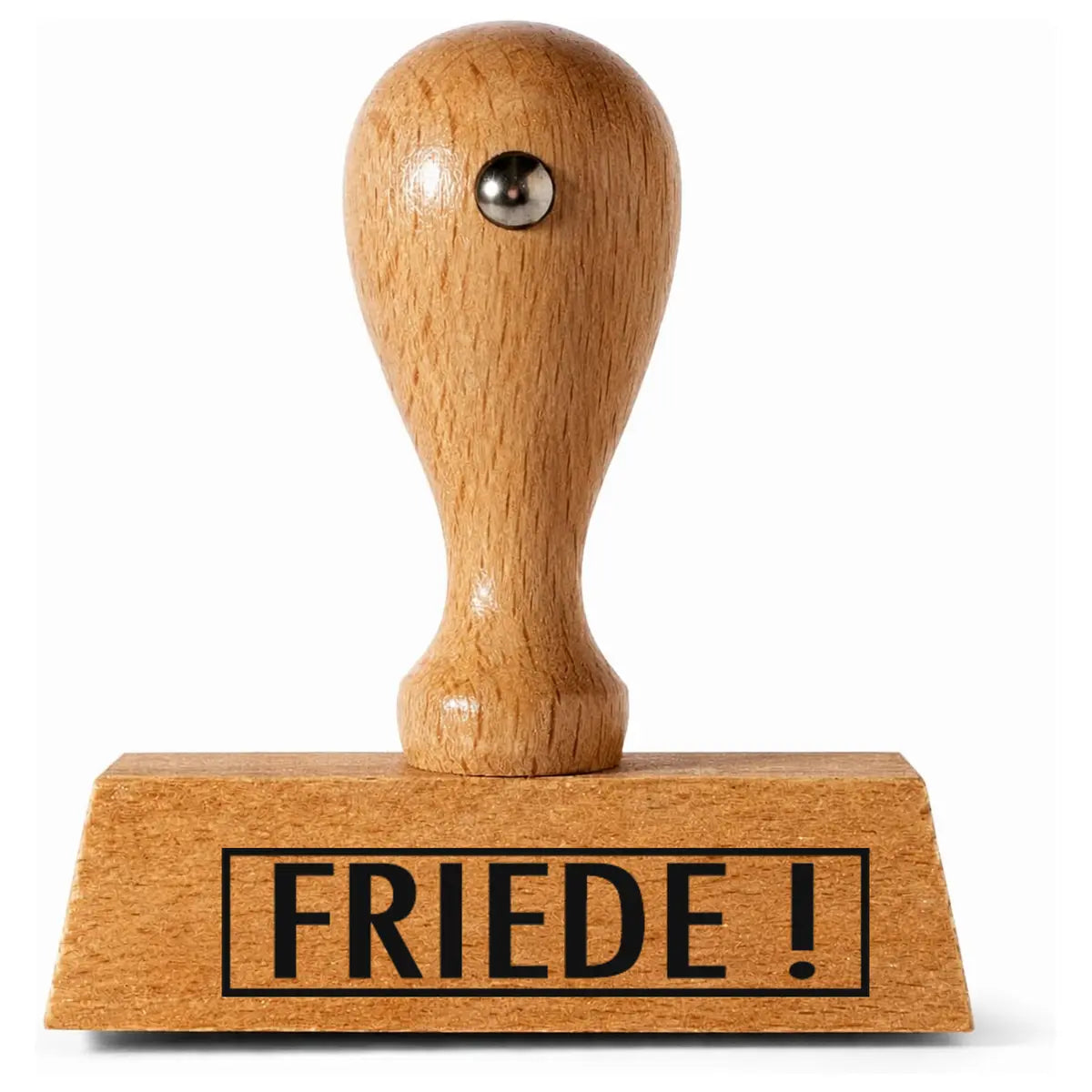 Friede! - Holzstempel 40x10mm
