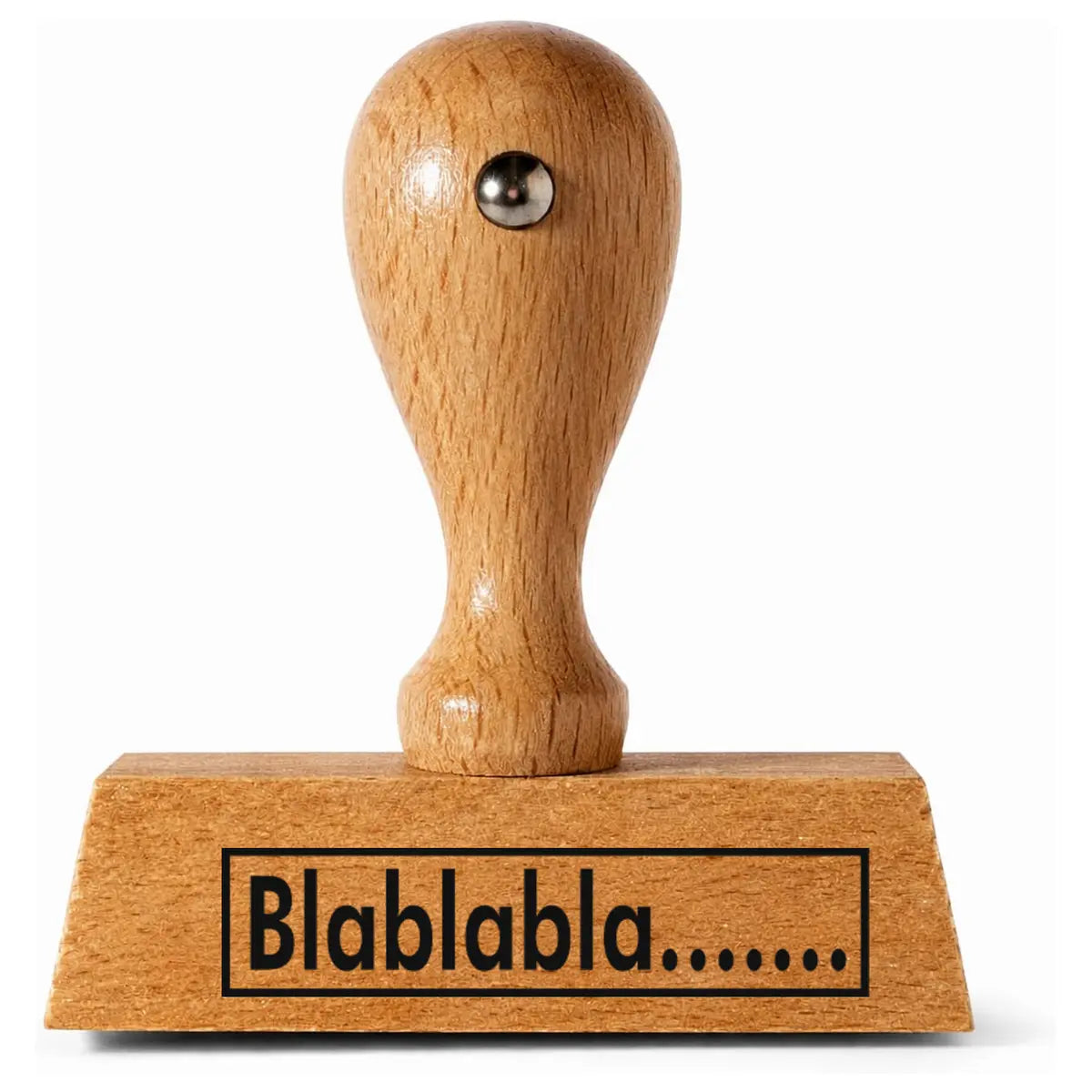 Blablabla....... - Holzstempel 40x10mm