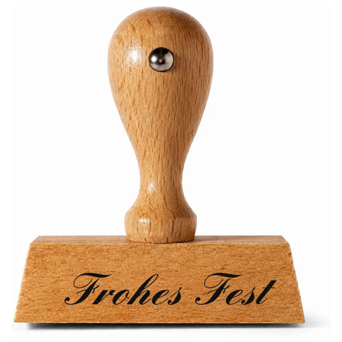 Frohes Fest - Holzstempel 50x10mm