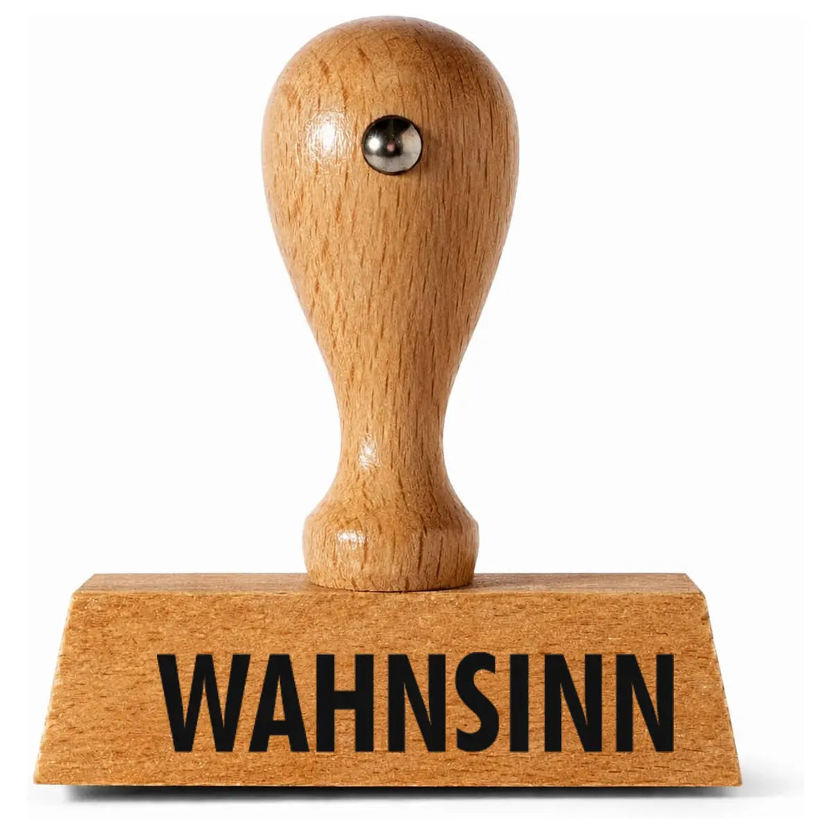 Wahnsinn - Holzstempel 40x10mm