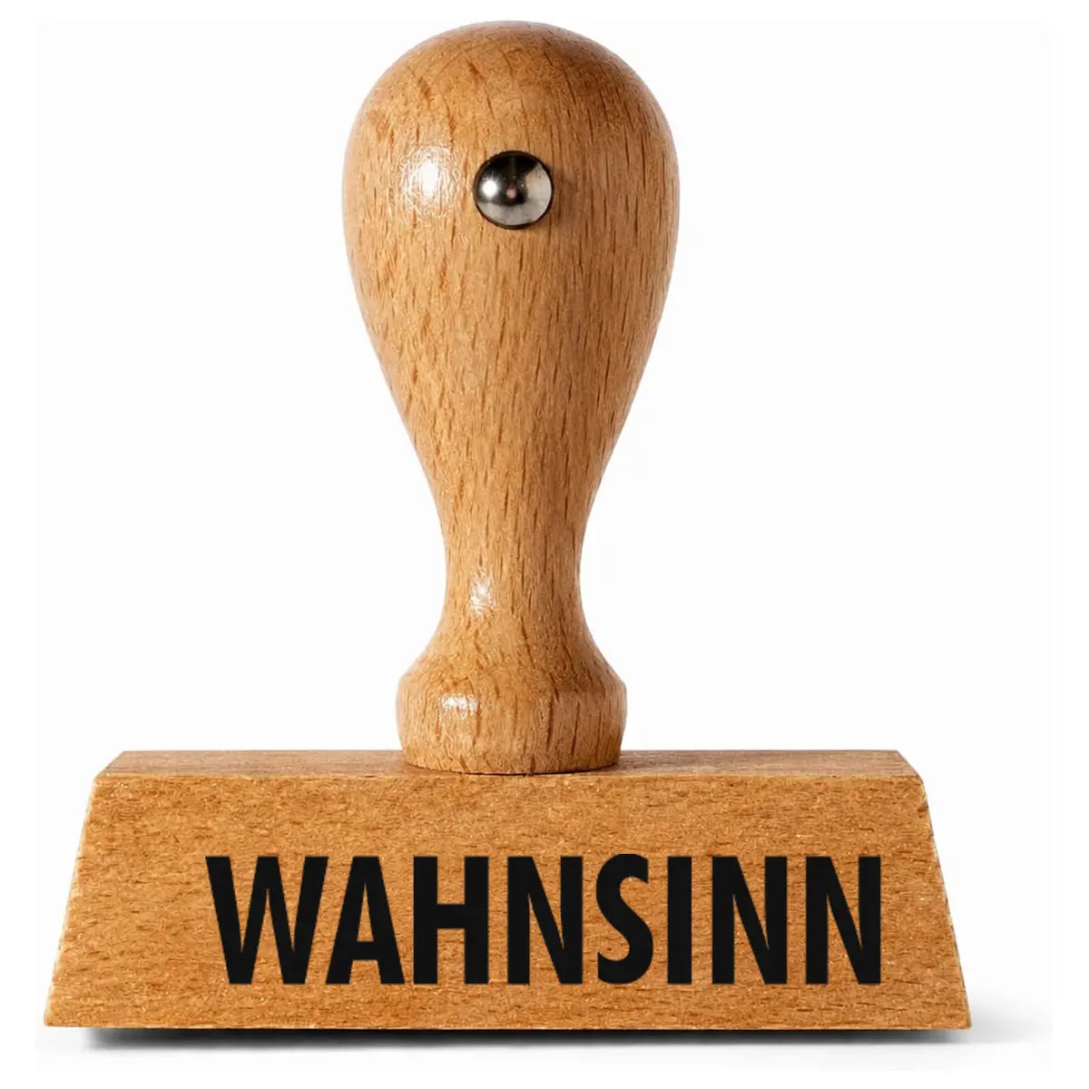 Wahnsinn - Holzstempel 40x10mm