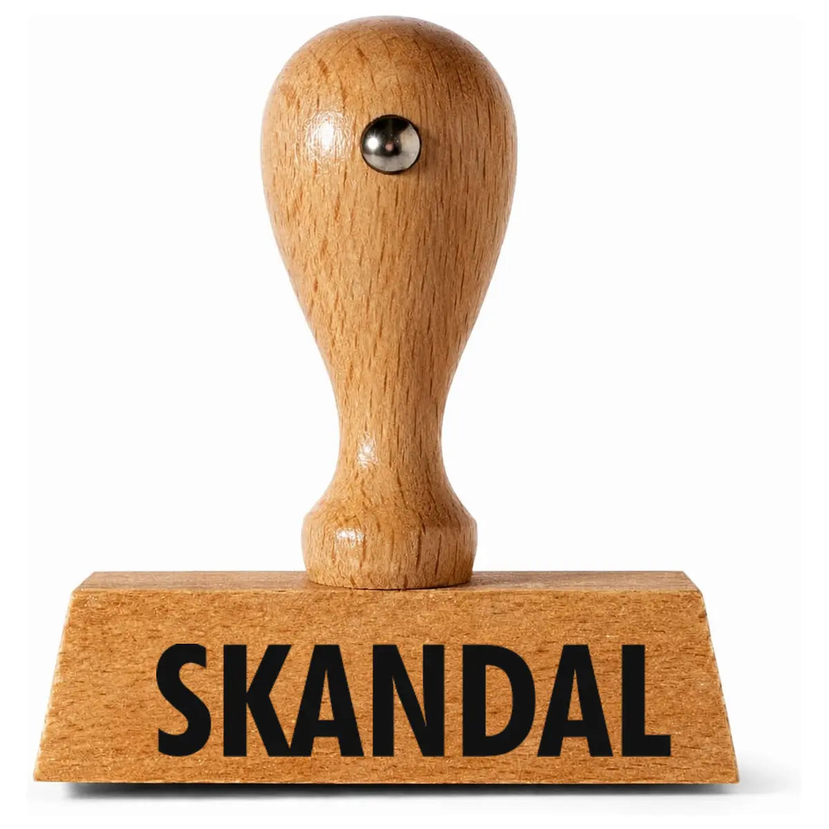 Skandal - Holzstempel 40x10mm