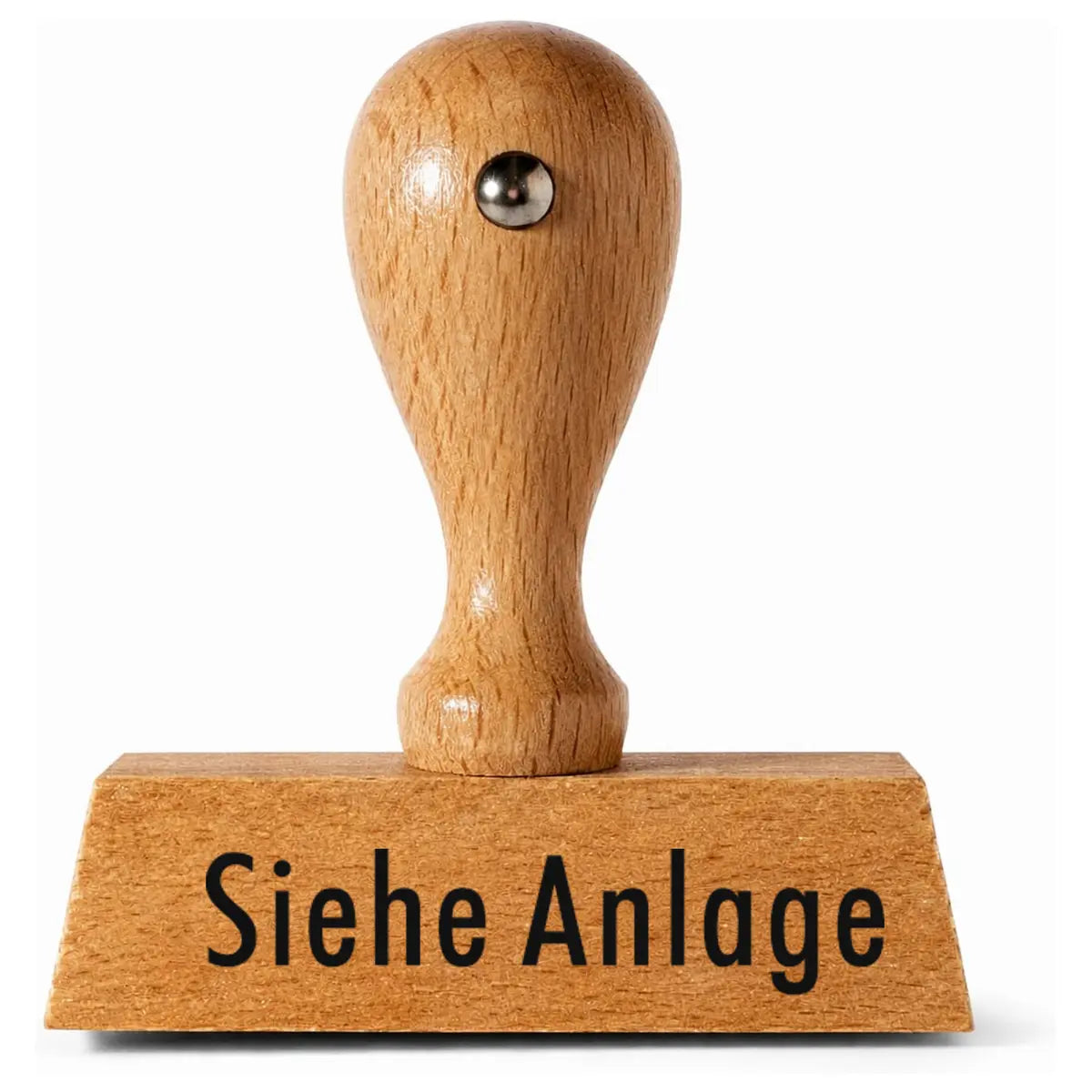 Siehe Anlage - Holzstempel 40x10mm