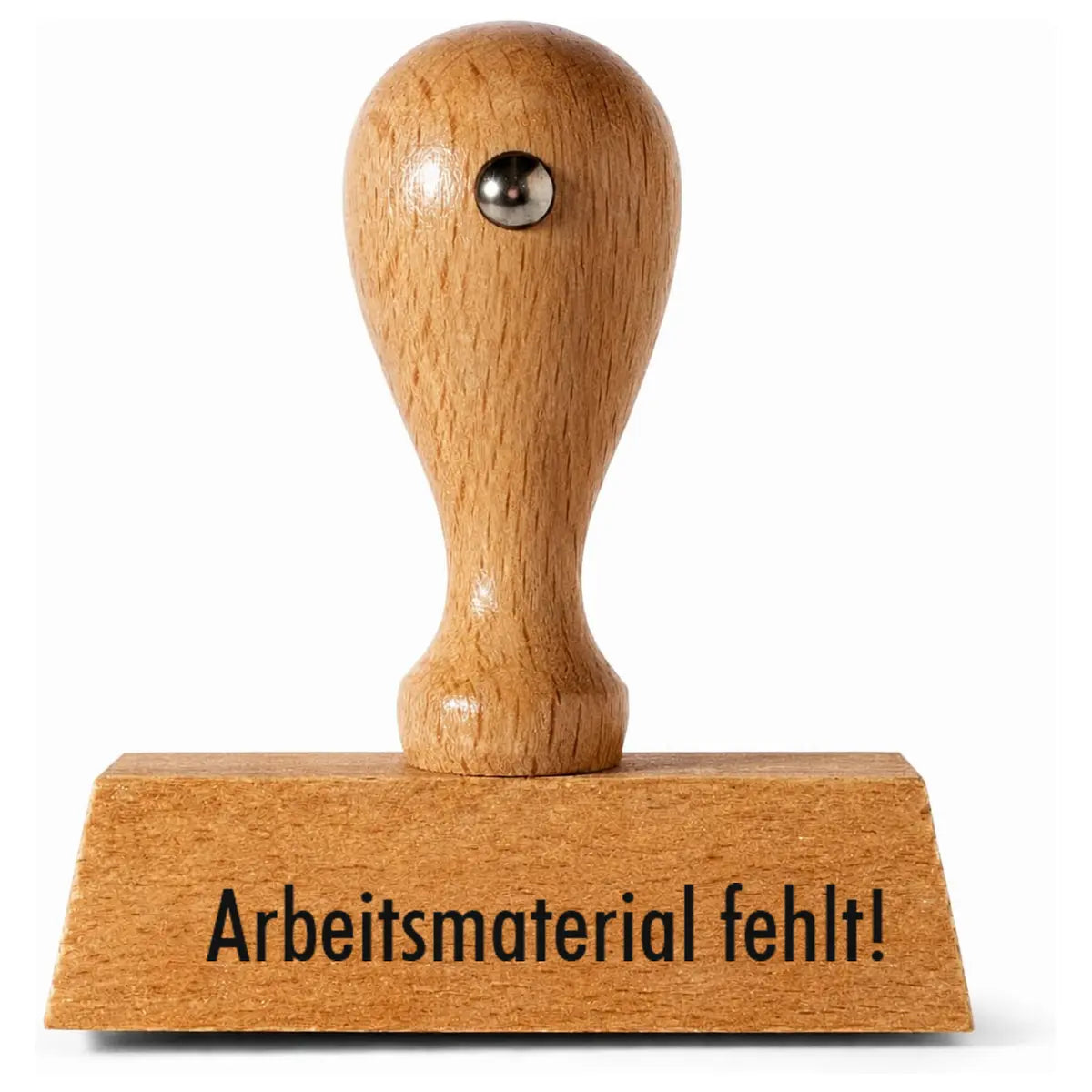 Arbeitsmaterial fehlt! - Holzstempel 40x10mm
