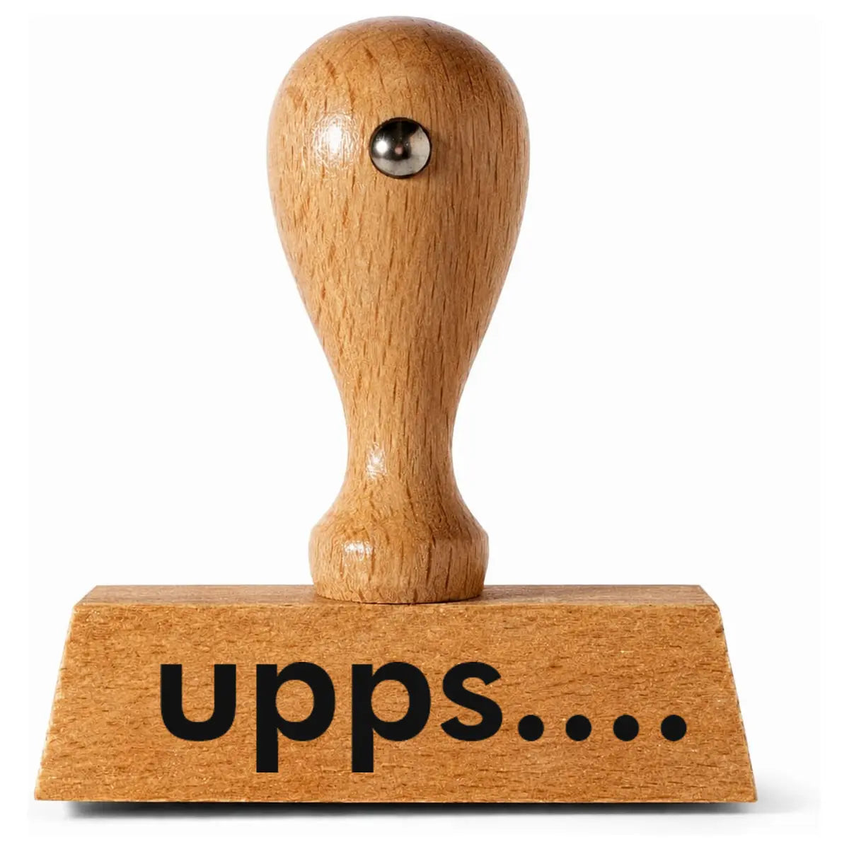 Upps … - Holzstempel 40x10mm