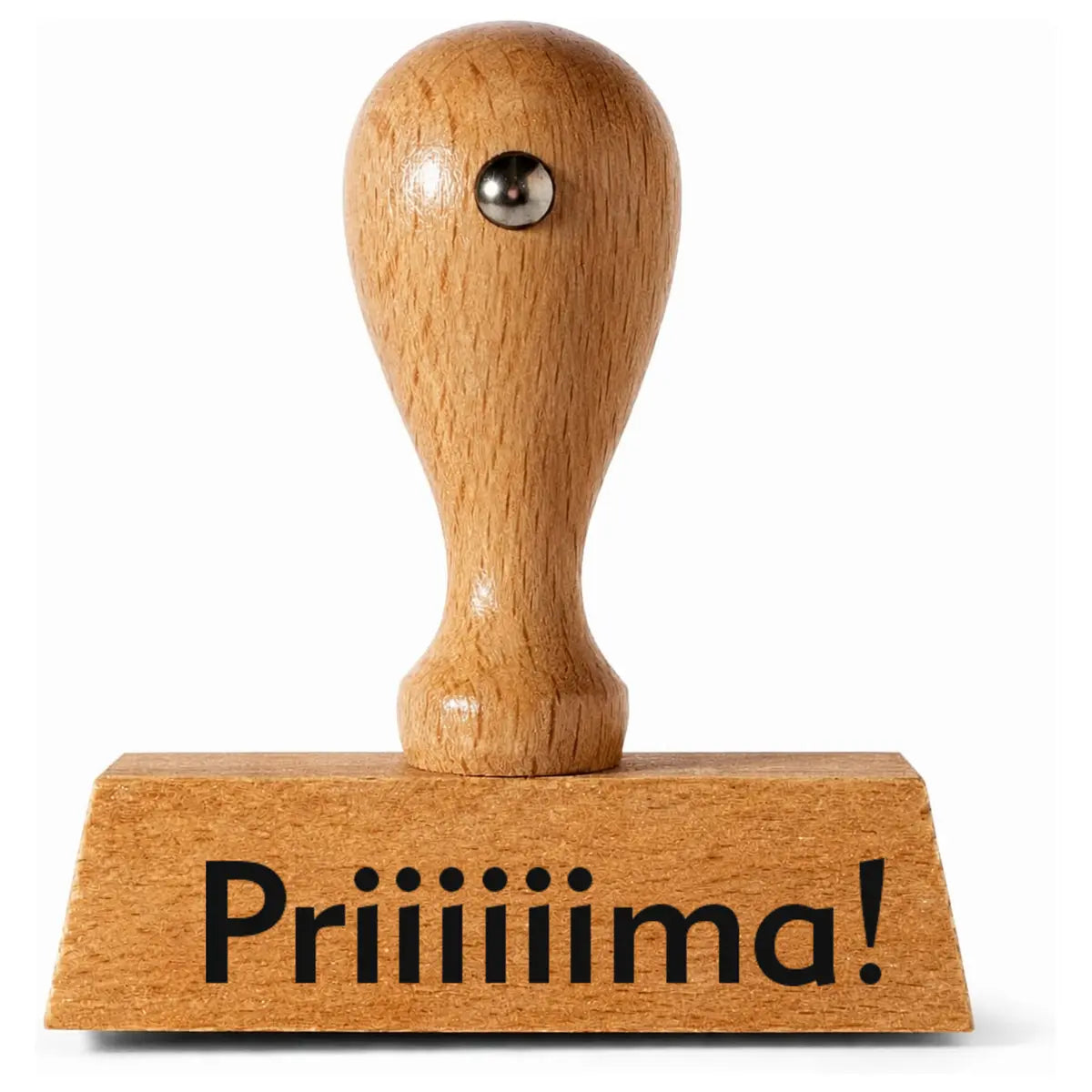 Priiiiima! - Holzstempel 40x10mm