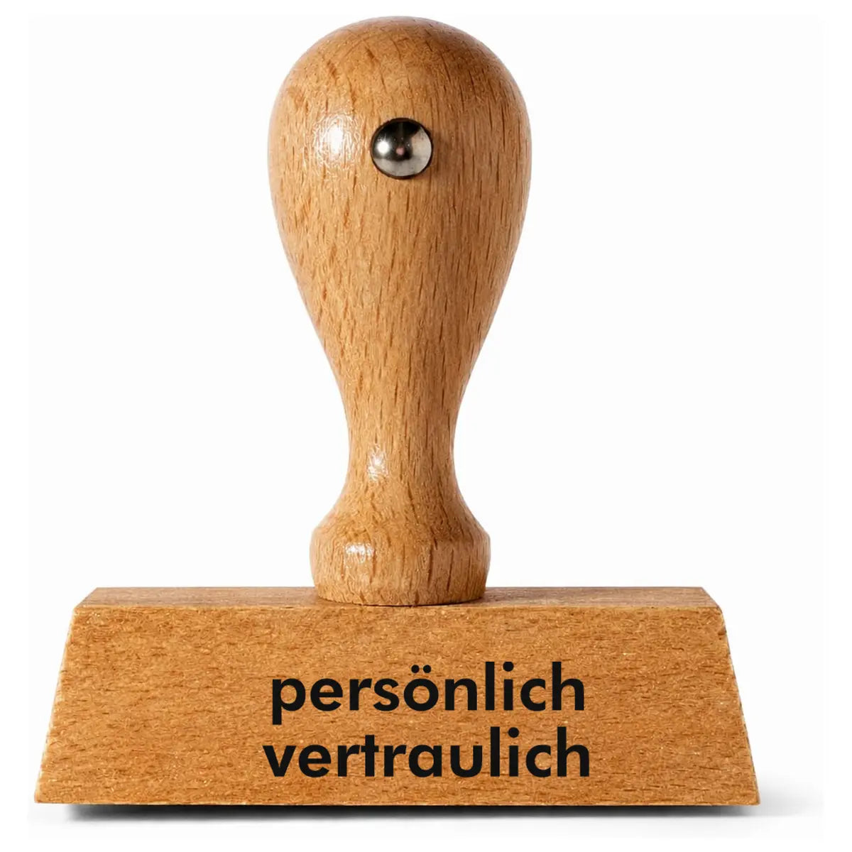 Persönlich vertraulich - Holzstempel 40x15mm