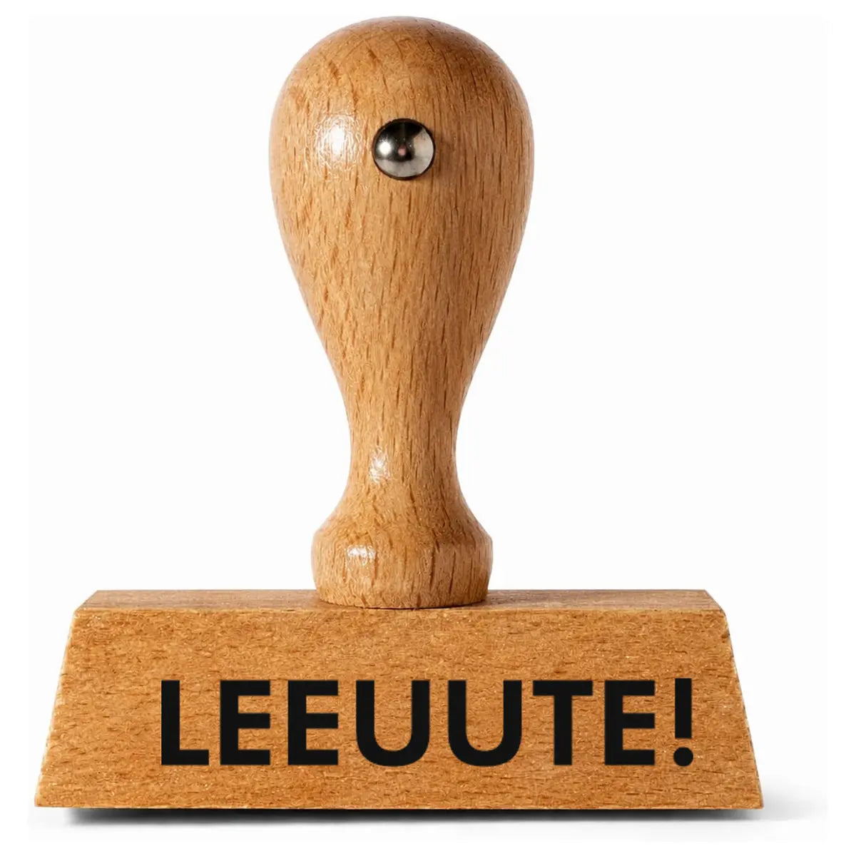 Leeuuute! - Holzstempel 40x10mm